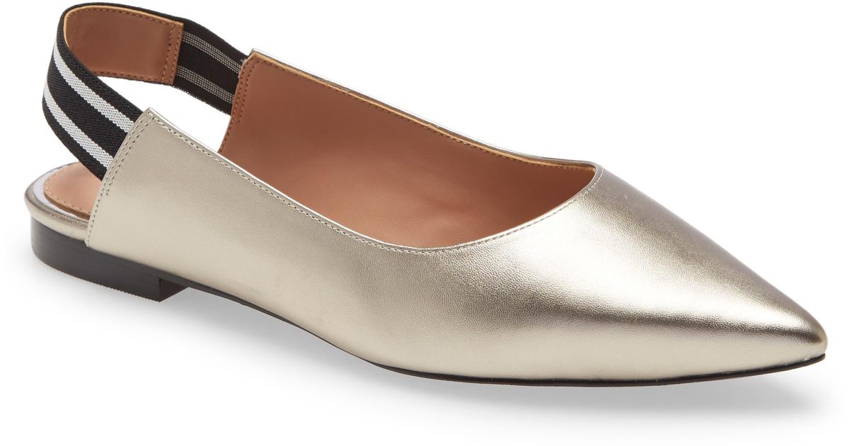linea paolo delilah slingback flat
