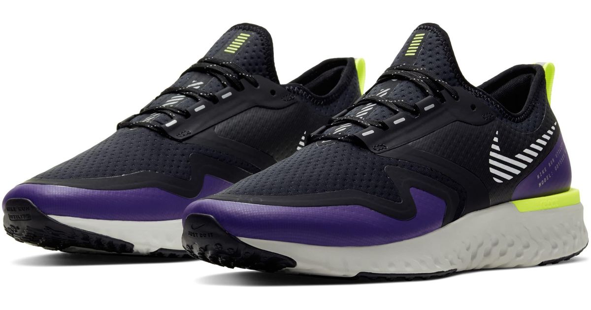 nike odyssey react shield men's running shoe