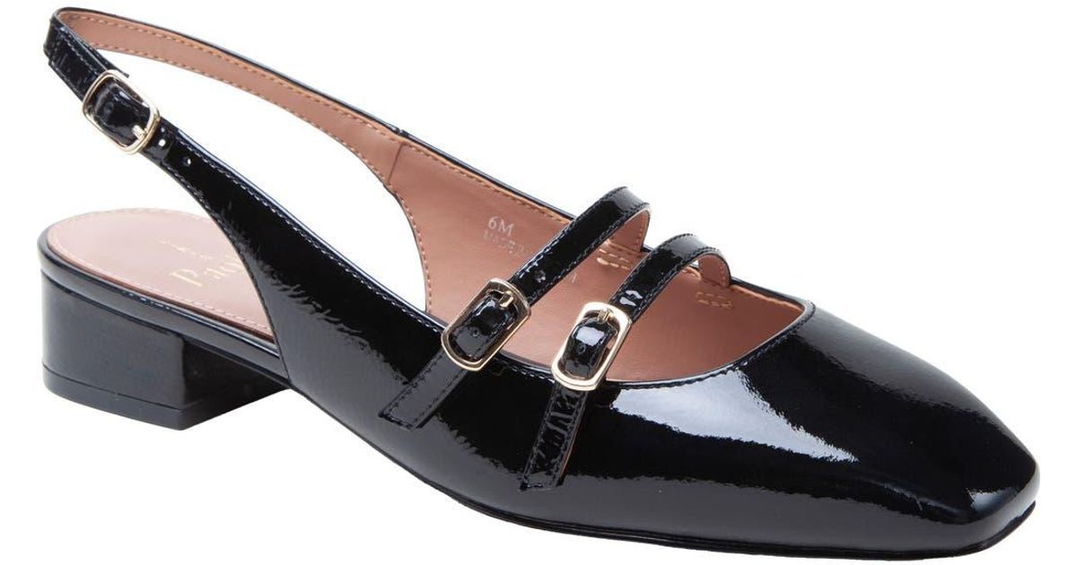 Linea Paolo Cassianx Slingback Mary Jane Pump in Blue Lyst