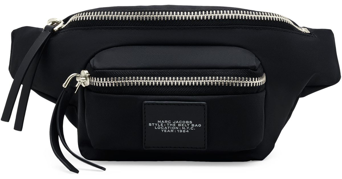 Marc Jacobs The Biker Nylon Belt Bag in Black Lyst