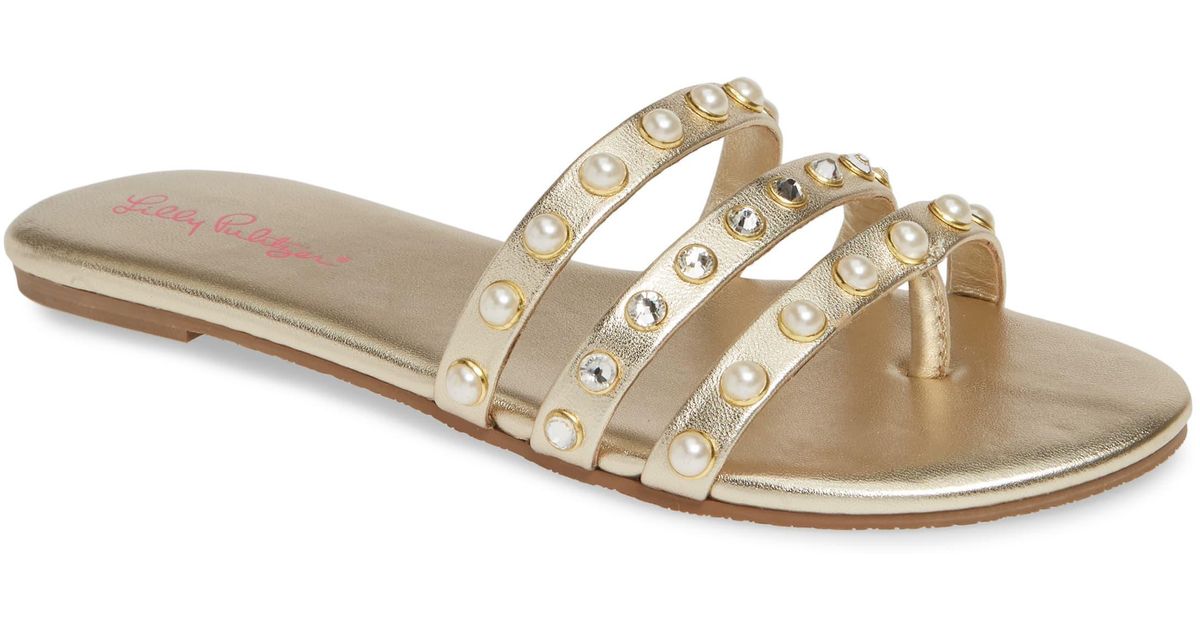 lilly pulitzer gladiator sandals