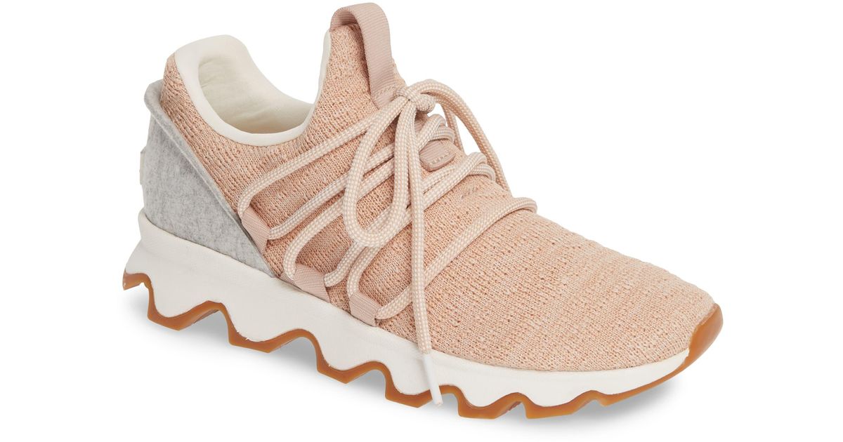 Sorel Kinetic Lace Knit Sneaker - Lyst