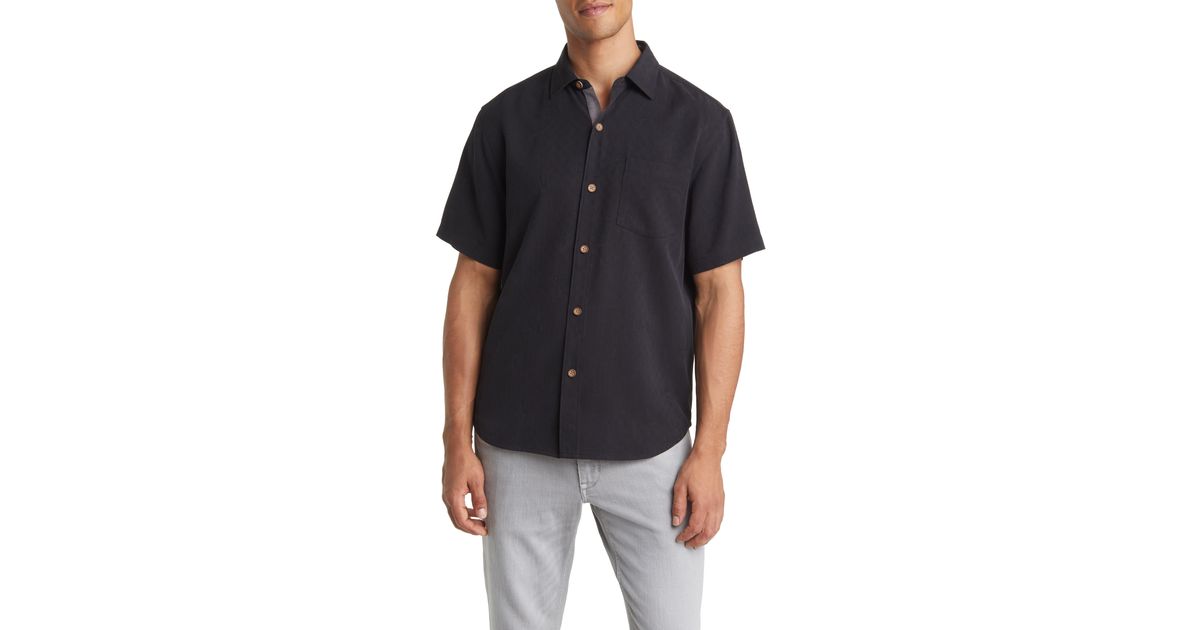 Tommy Bahama Drinks Well With Others Short Sleeve Button-up Shirt in ...