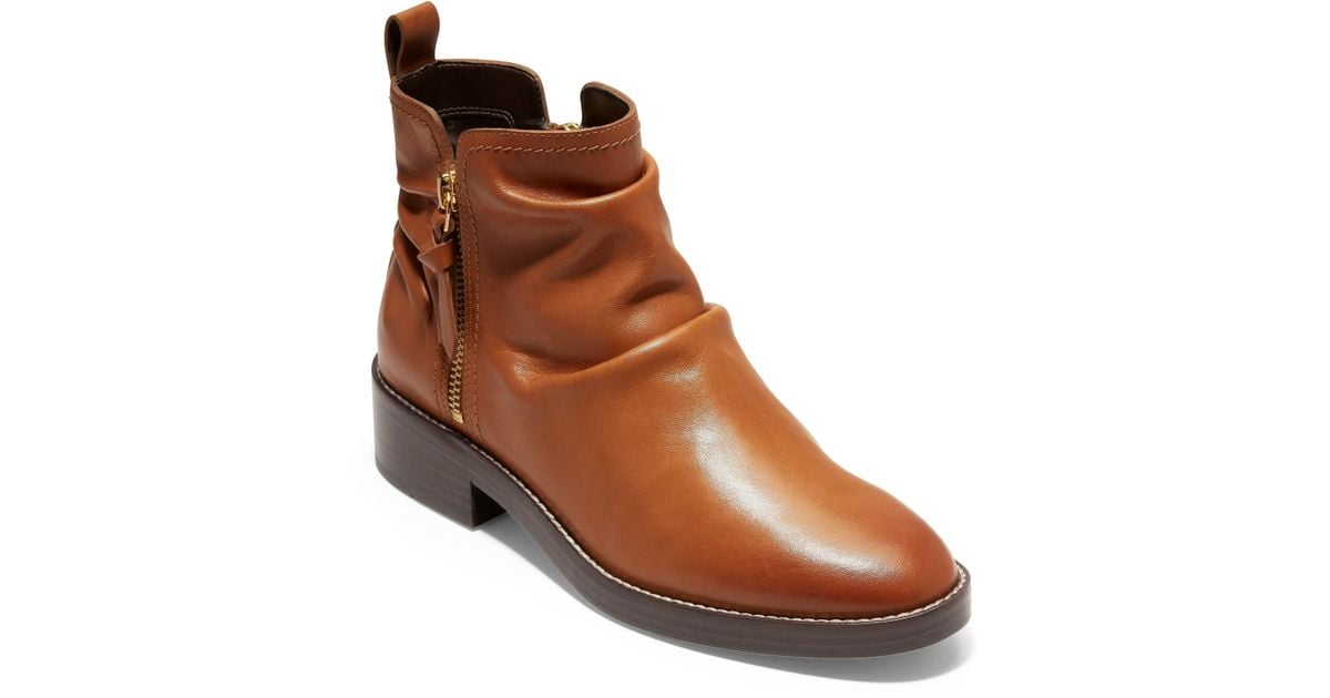 harrington grand slouch bootie cole haan
