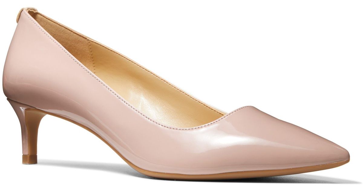 michael kors kitten heel pump