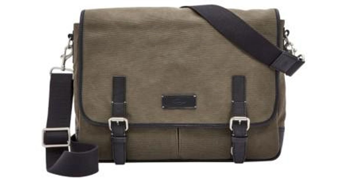 fossil graham messenger bag
