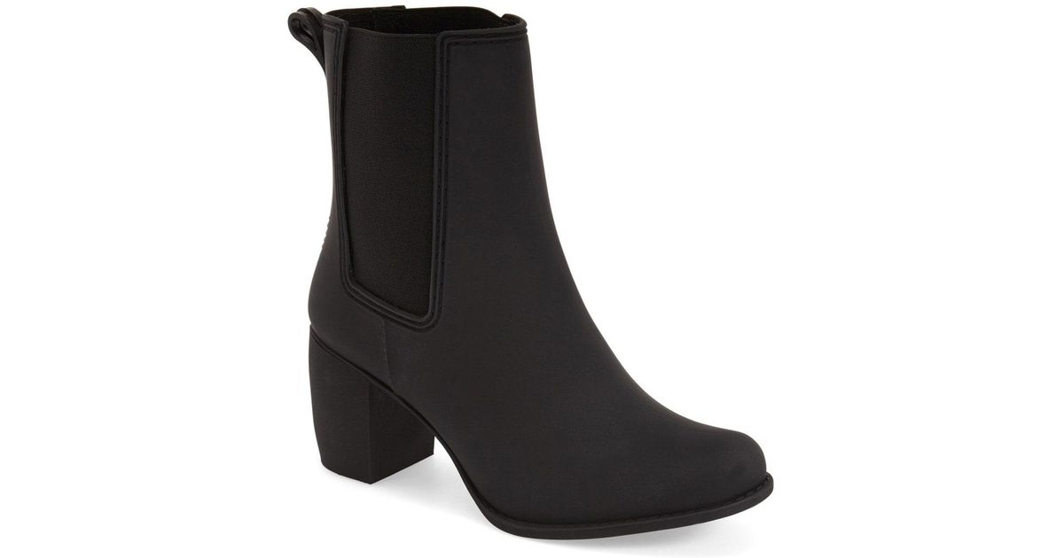 jeffrey campbell heeled rain boots