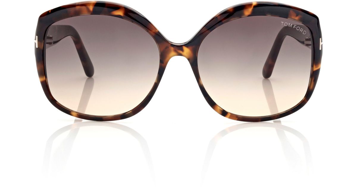 Tom Ford Chiara 60mm Gradient Polarized Round Sunglasses for Men Lyst