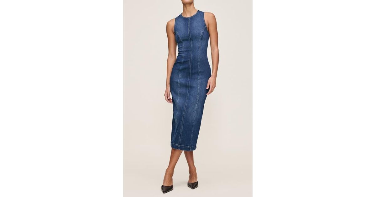 dl1961 esme denim midi dress Esme Denim Midi Dress