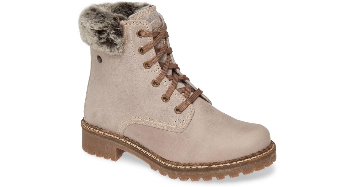 Pajar Panthil Boot in Taupe Leather 