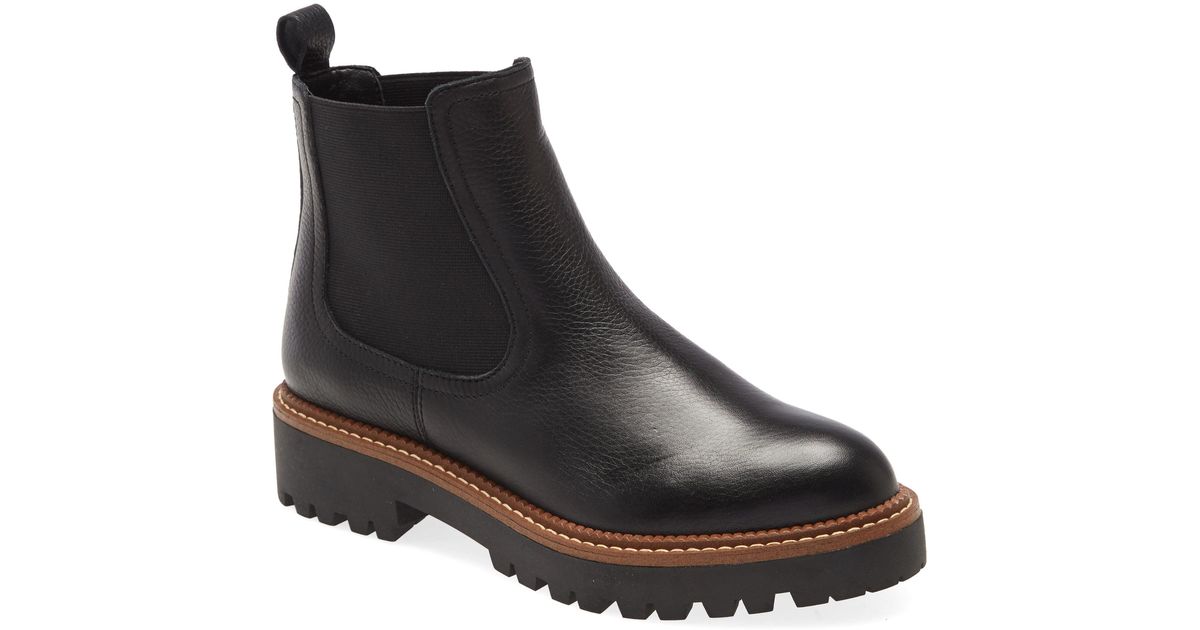 caslon miller water resistant chelsea boot