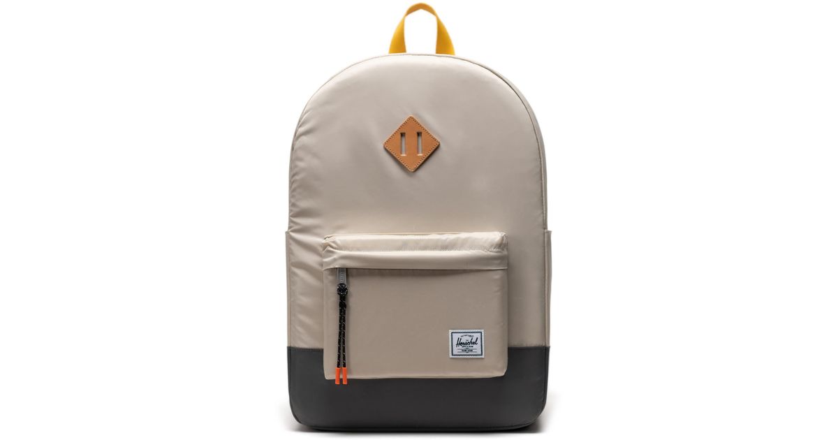 Herschel Supply Co. Heritage Recycled Nylon Backpack in Natural Lyst