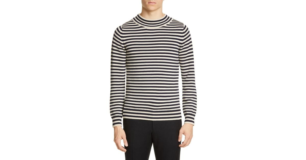 Dries Van Noten Wool Stripe Sweater for Men - Lyst