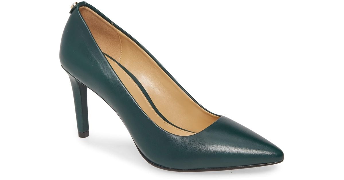 michael michael kors flex leather pump
