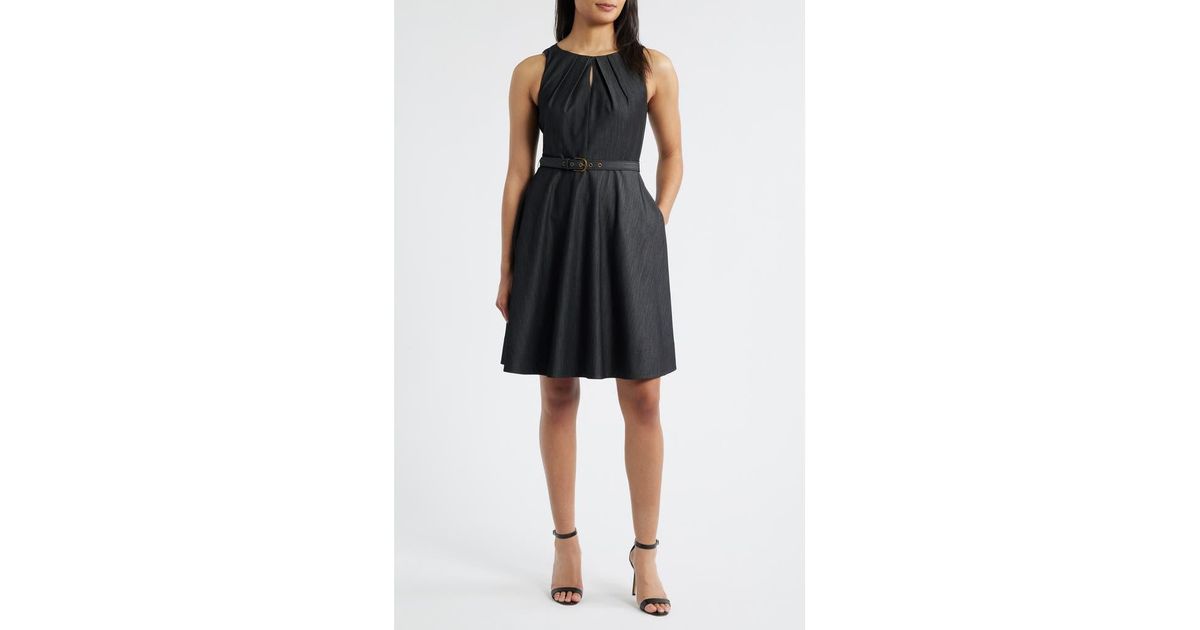woman blue dress Roxie Midi Dress (Royal Blue), S