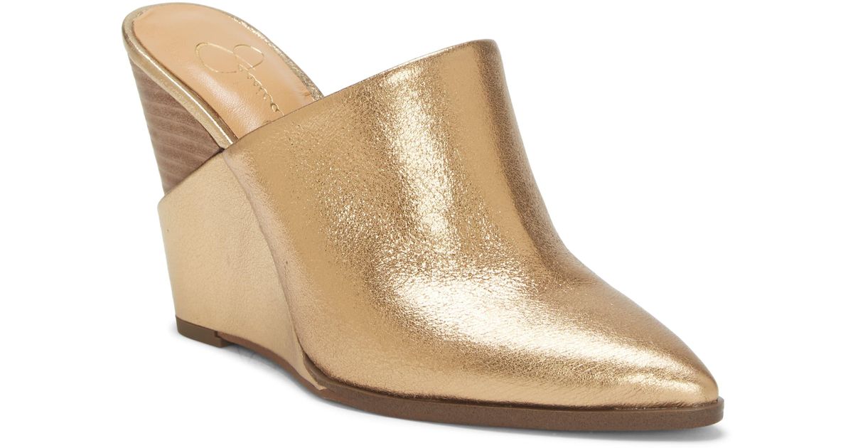 jessica simpson helio wedge mule