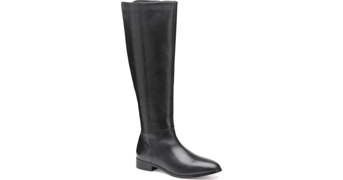 Johnston & Murphy Tinsley Riding Boot in Black | Lyst