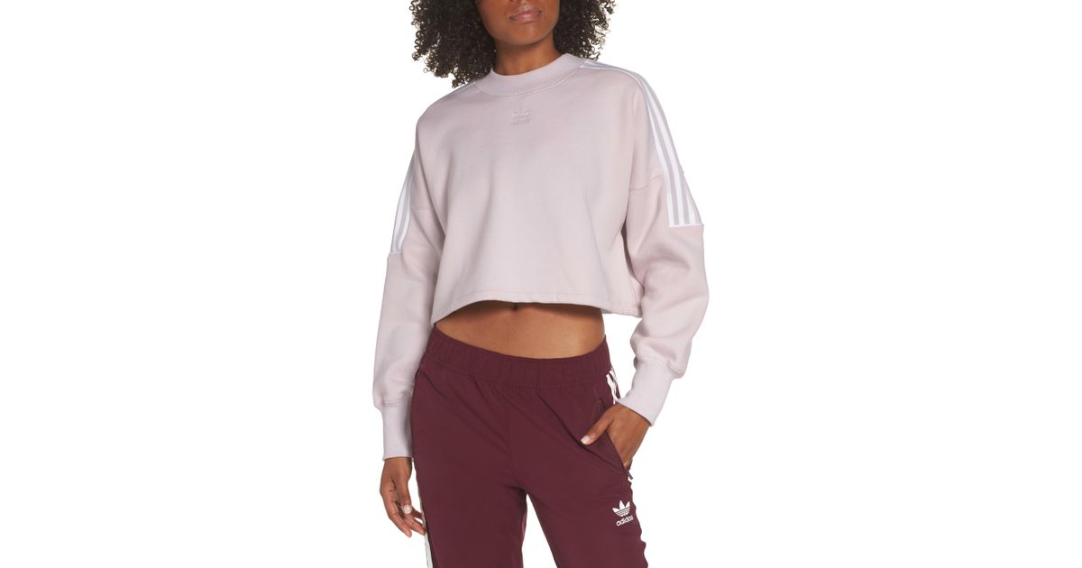 adidas ice purple sweatshirt