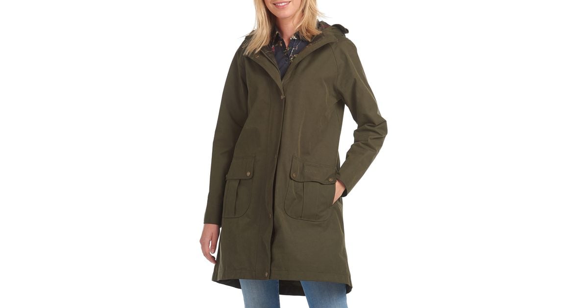 barbour hooded waterproof jacket