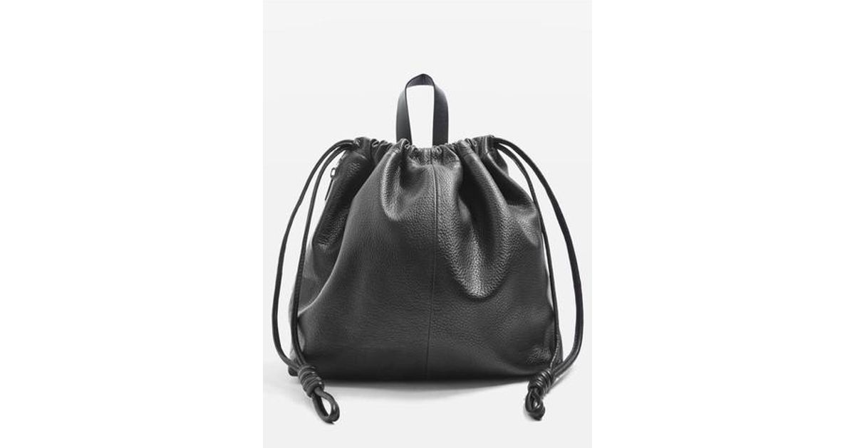 topshop drawstring bag