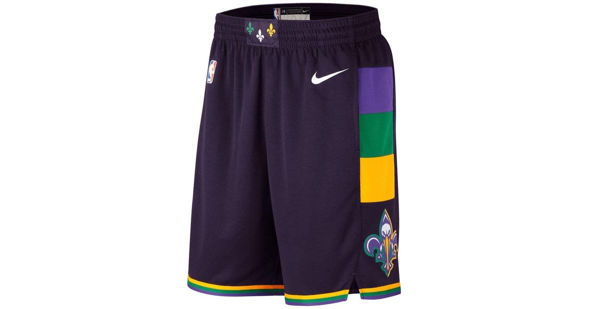 Nike New Orleans Pelicans 2022/23 City Edition Swingman Shorts At ...