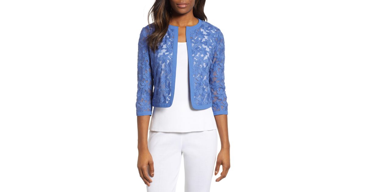 anne klein lace cardigan