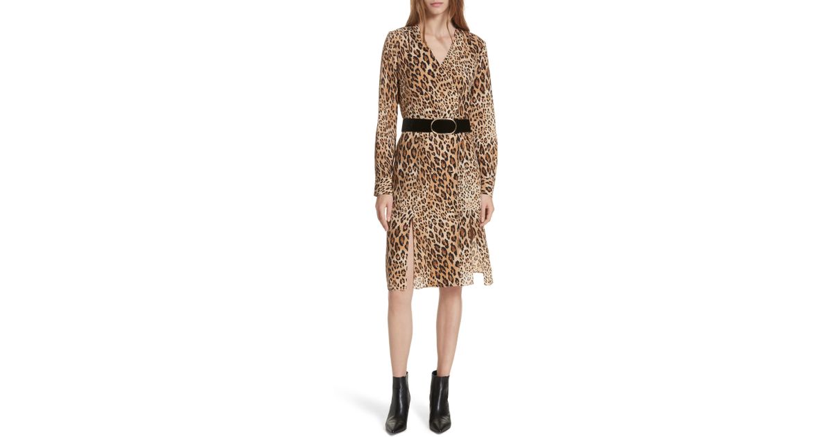 frame leopard dress
