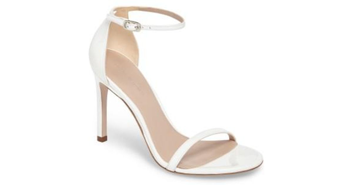 nudistsong ankle strap sandal stuart weitzman