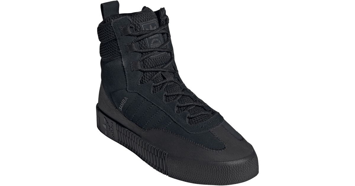 adidas samba triple black