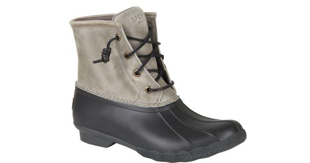 sperry saltwater waterproof rain boot