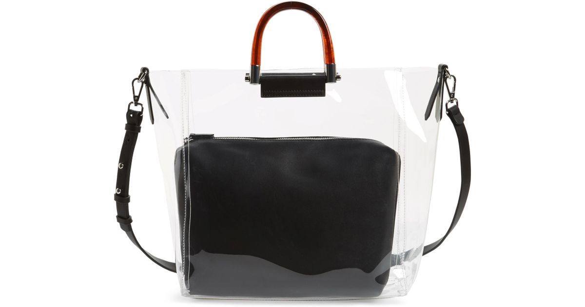 topshop perspex bag