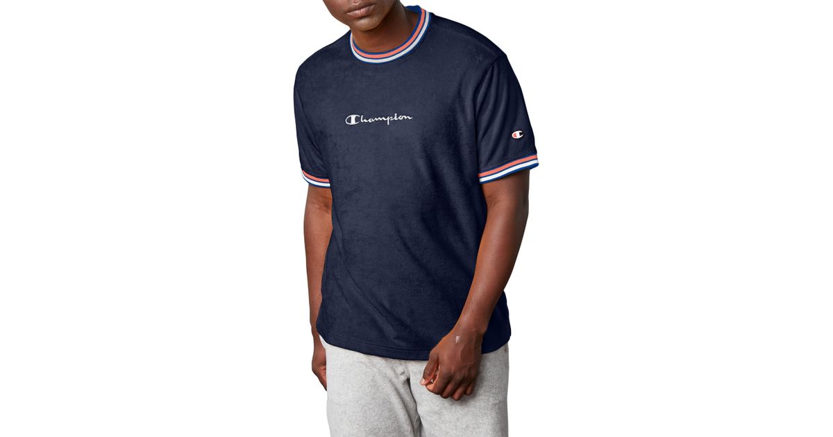 champion terry t shirt