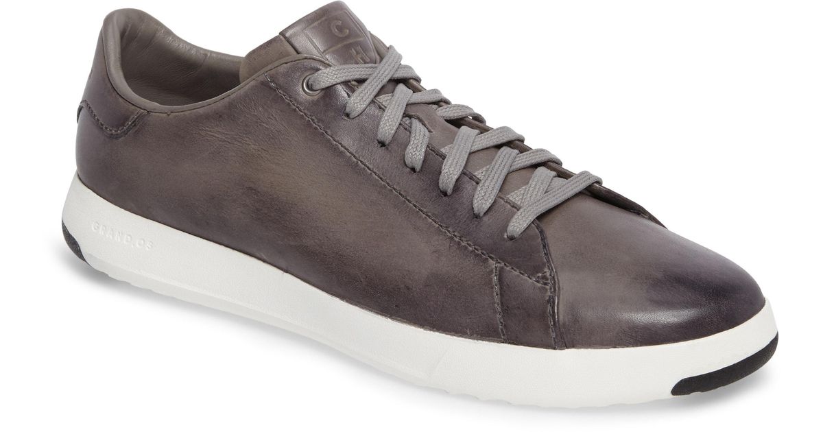 Cole Haan Grandpro Tennis Sneaker in Grey (Gray) for Men - Lyst