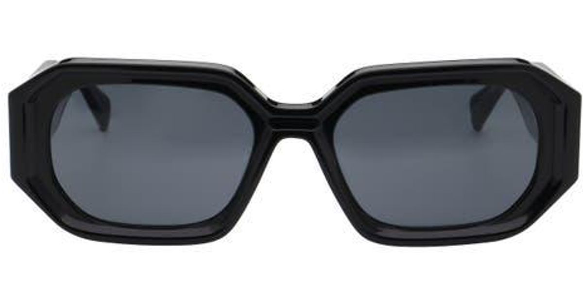 AllSaints Joanie 54Mm Rectangular Sunglasses in Black | Lyst display picture 1