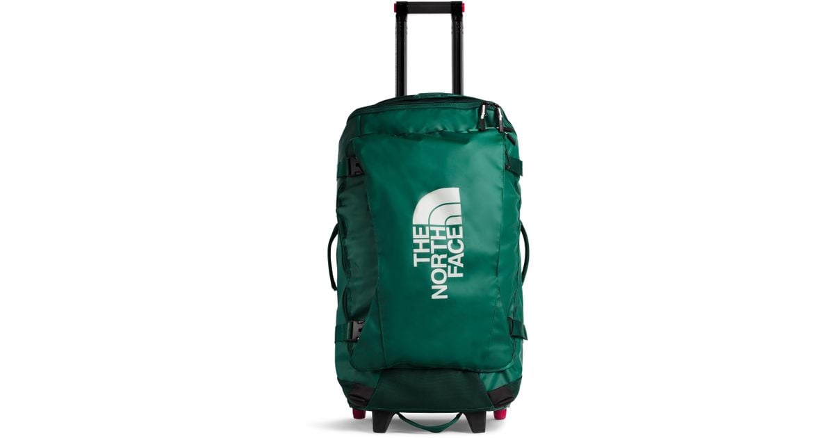 The North Face Rolling Thunder Wheeled Duffle Bag in Green for Men