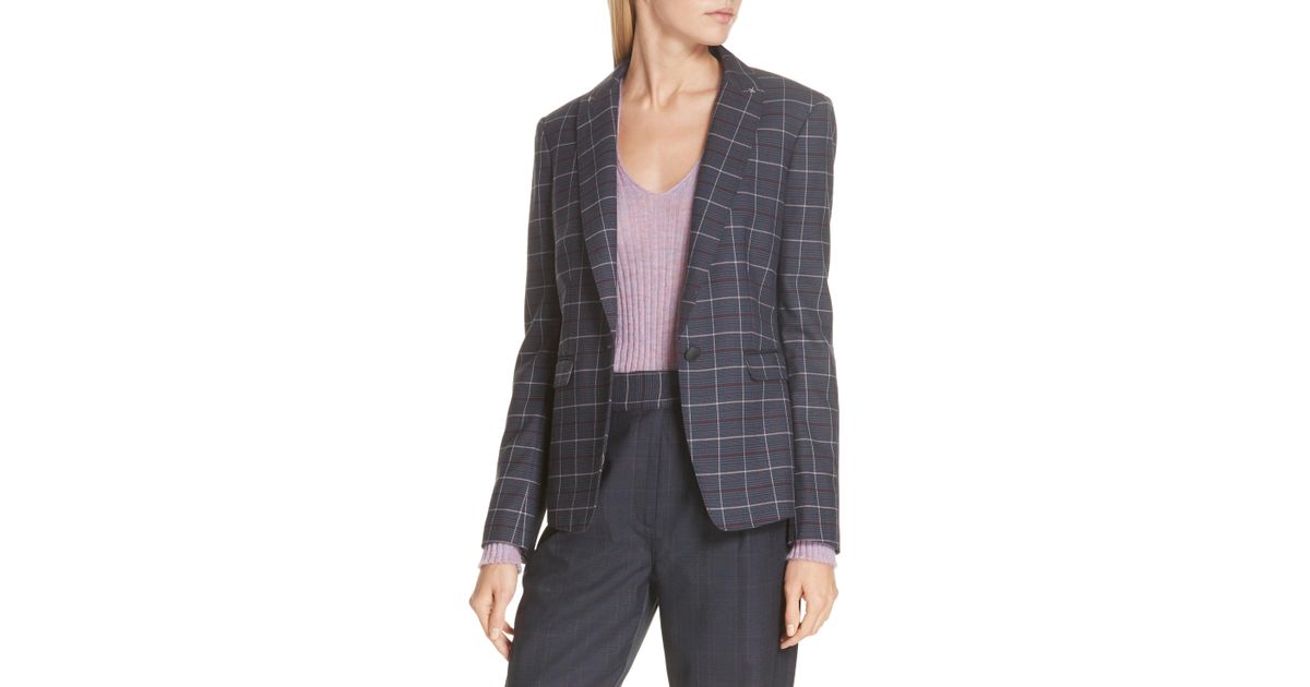 rag and bone lexington plaid blazer