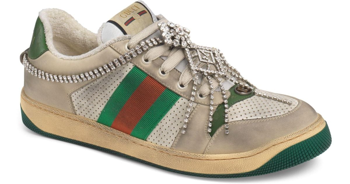 gucci sneakers jewels