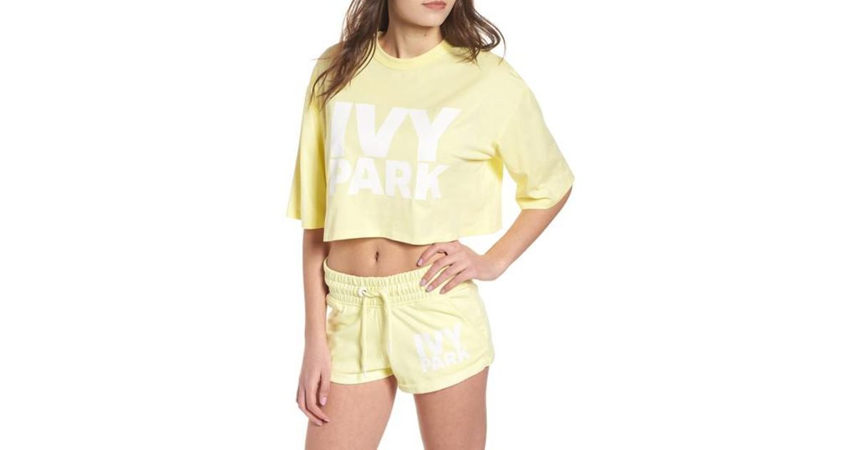 yellow ivy park top