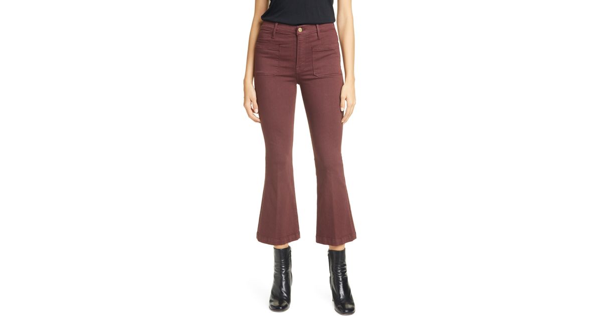 frame le bardot crop