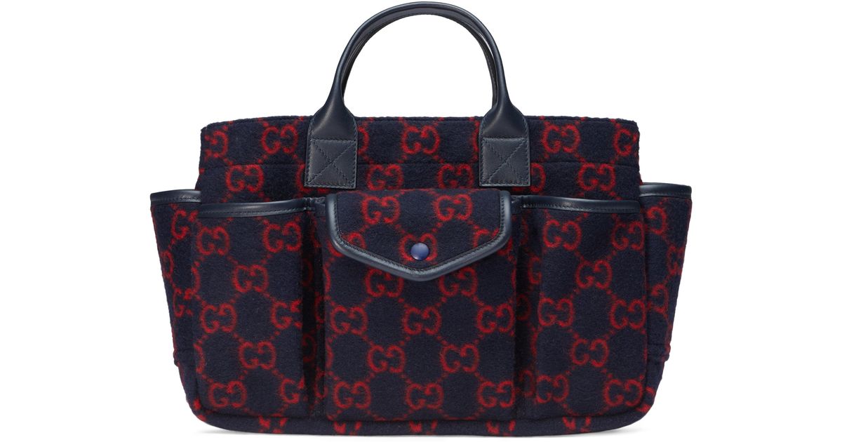 gg wool tote