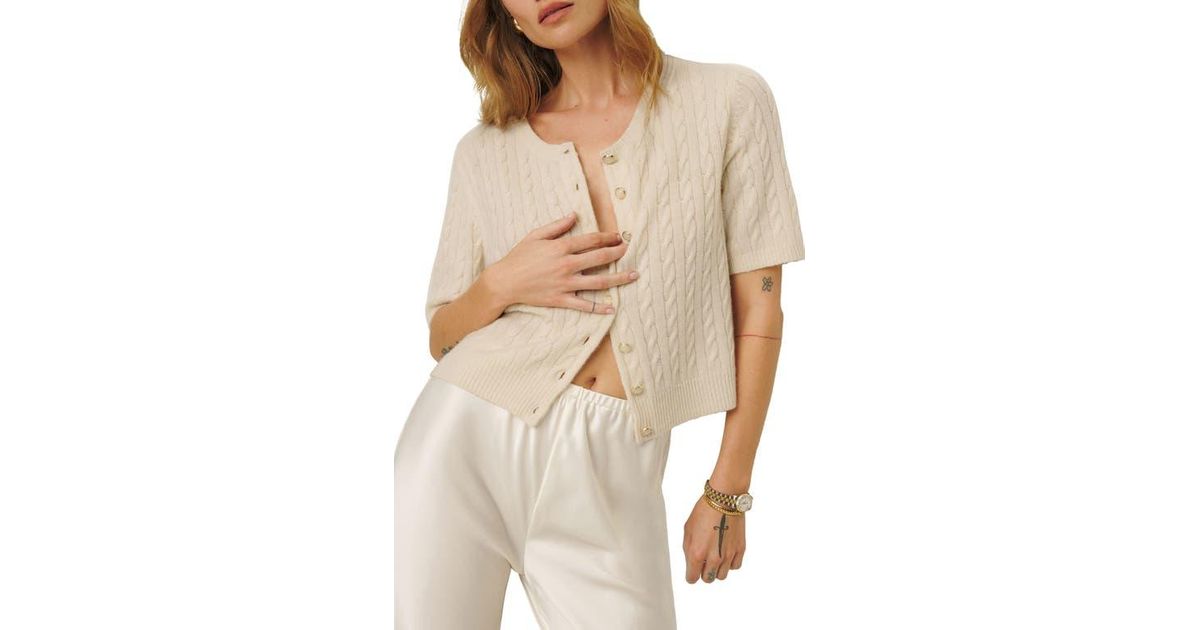 Claire | Retro-Style Cashmere Cardigan