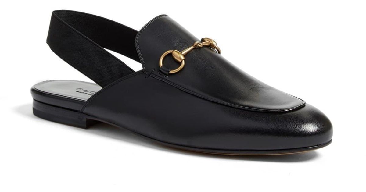 gucci slingback mules