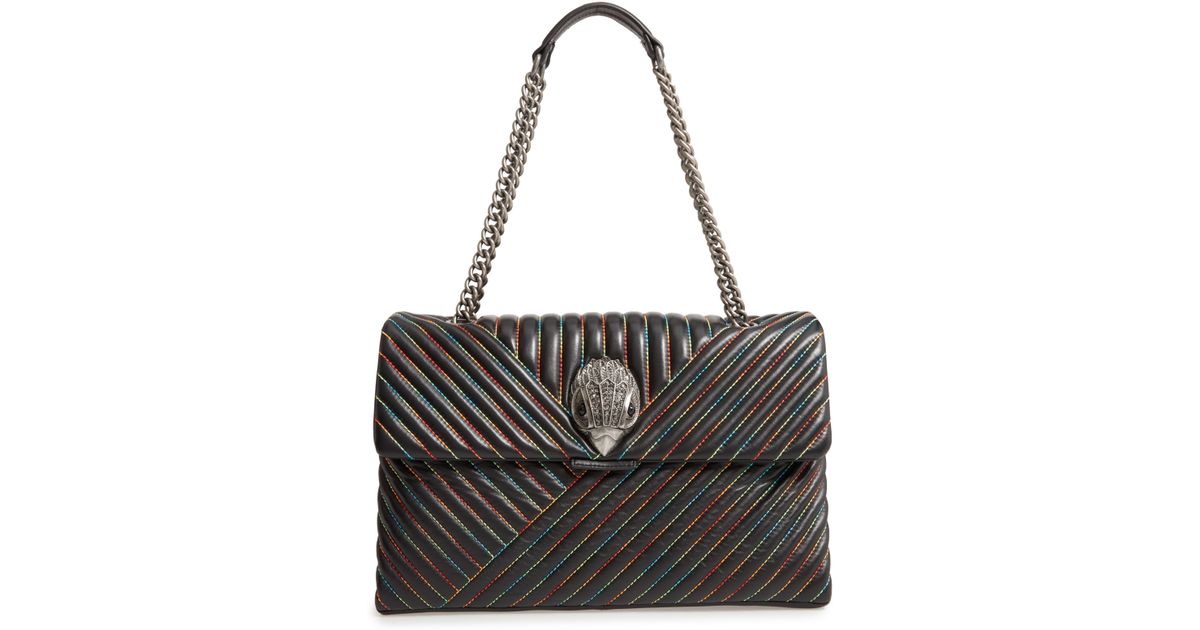 kensington leather shoulder bag