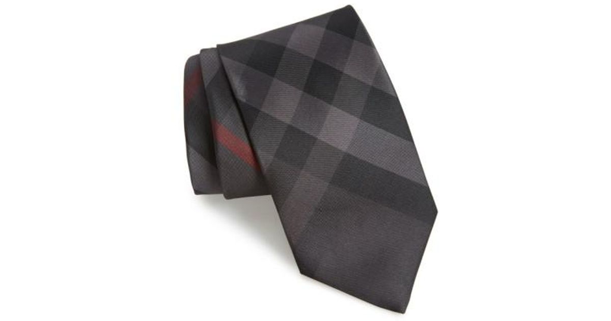 burberry charcoal tie