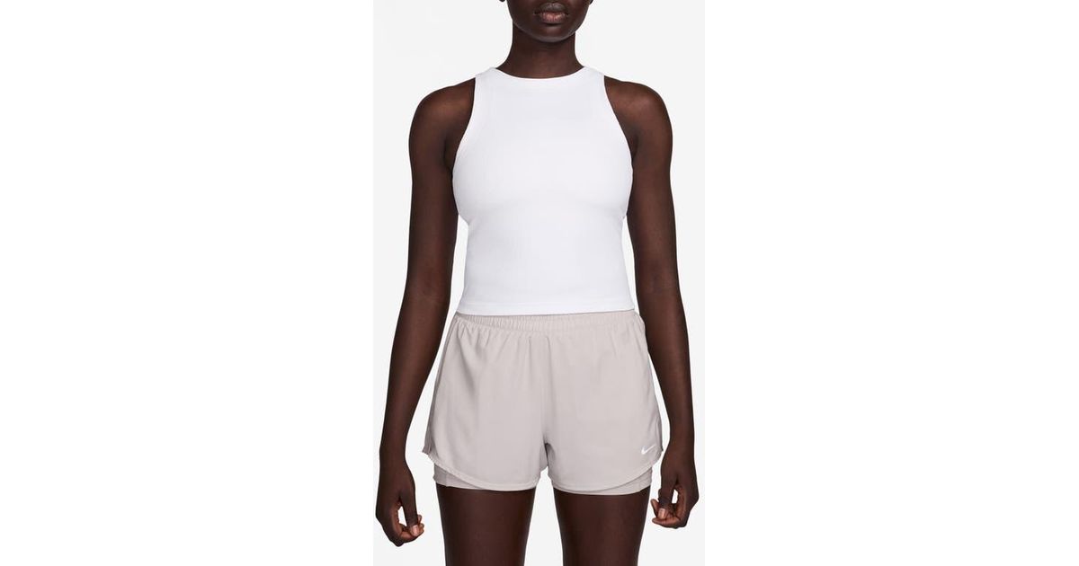 Nike Zenvy Dri-Fit Rib Tank | Lyst