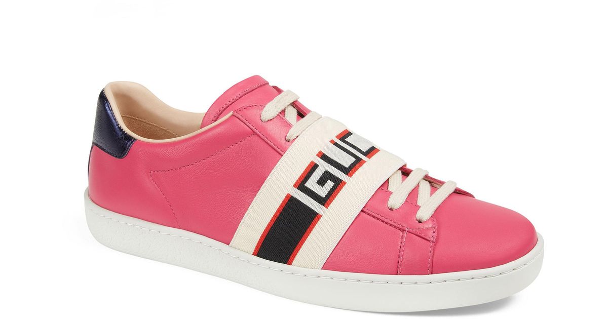 Pink Gucci Ace Sneakers Online, SAVE 35% - lutheranems.com