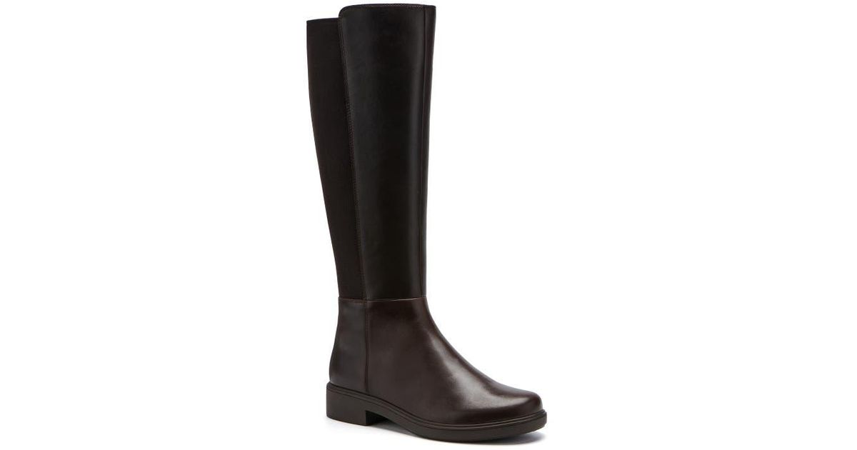 ABEO Compass Stretch Tall Boots in Black | Lyst