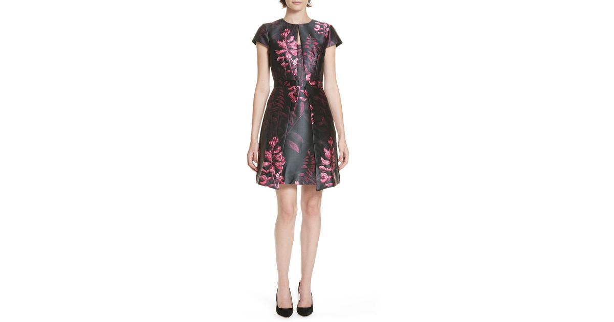 ted baker harriet lace trim maxi dress