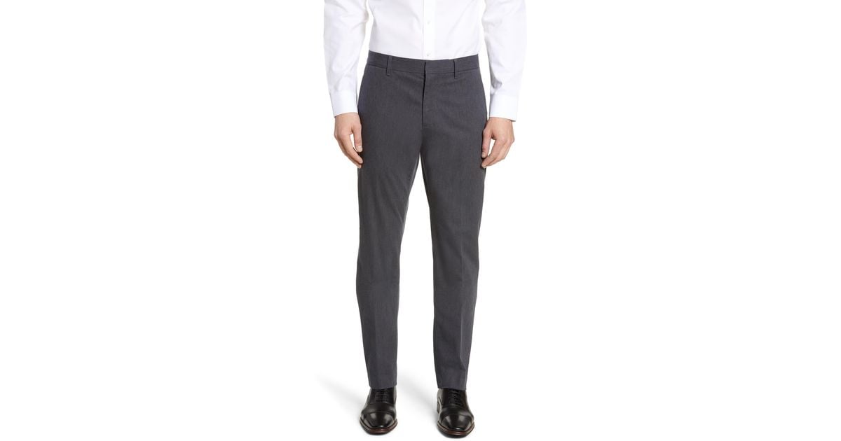 Bonobos Stretch Weekday Warrior Slim Fit Dress Pants in Gray for Men | Lyst