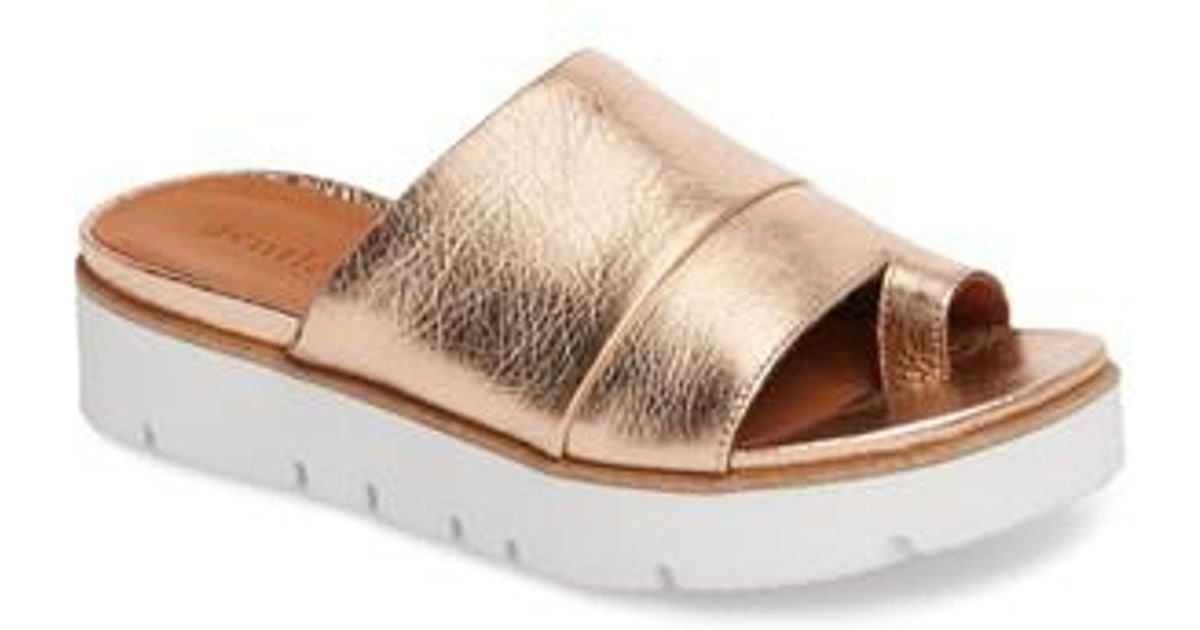 gentle souls lavern slide sandal